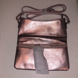 New Crossbody Purse in Rose